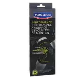 Hansaplast Sport kniebandage BDF L | 42,5 - 48,5 cm boven de knie / 35,0 - 41,0 cm onder de knie | groen | 12 Stück